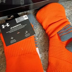 Under Armour Men's Vibrant Orange Athletic Socks